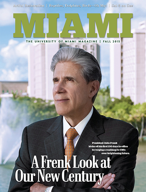 Fall 2015 Cover of Miami Magazine